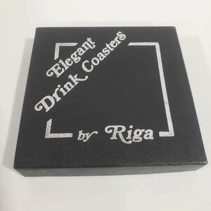 Vintage Australian Elegant Drink Coasters  (Set of 6) by Riga.